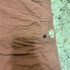 Madewell Dusty Rose Button pants